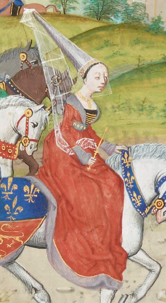 Isabella of France — illumination from Froissart's Chronicles
